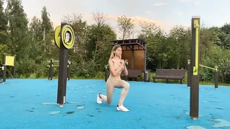 Glutes & Legs workout in the park / Mari Kruchkova #3