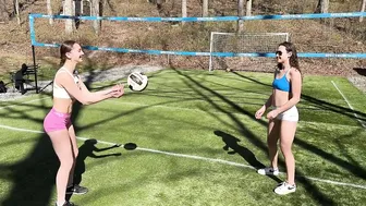 Learn how to bump a volleyball with @KaiRazy #4