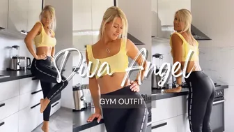 Gym Outfit ???? Trying On Clothes ???? TRY ON HAUL @DivaAngelLife