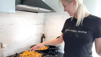 Golden Chanterelle Mushrooms Cooking #2