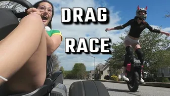 Drag race - Begode T4 vs Segway GoKart Pro