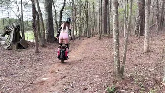 Riding an electric unicycle off road #2