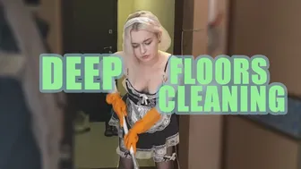 Revolutionary Floor Cleaning Technique - You Won't Believe Your Eyes! #1