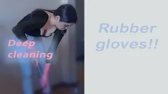 Cleaning in rubber gloves marathon (part 2)