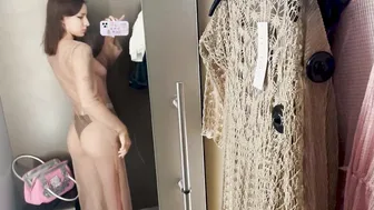 Transparent Dress [4K] Try on Haul with Ruby #4