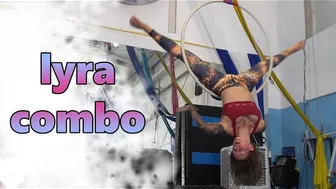 SHORT CLIPS: aerial hoop combo // lyra combo