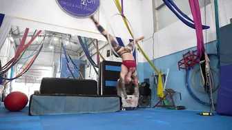 SHORT CLIPS: aerial hoop combo // lyra combo #2