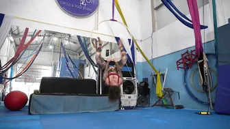 SHORT CLIPS: aerial hoop combo // lyra combo #4