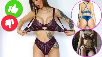 Top or Flop♥️? New Fashion Nova Lingerie Try on Haul #1