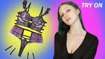 Trying on transparent Undergarments #1