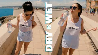 (2024) Transparent Dry vs. Wet | Try on Haul with an AbricOFF top [4K] #1