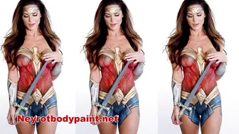 Wonder Woman Body Paint | Comic series #2