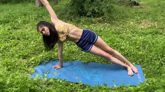 Spirituality yoga in nature with Mila - Part 7