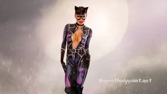 Catwoman Body Paint with Heather Widle | Comic Series