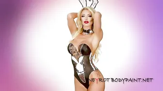 Bethany Giura Bunny Bodypaint #3