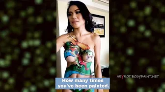 Chinese Dragon and Cystal Ball Body Paint with Jeanny Lyn Jabil #2