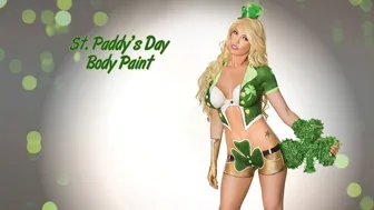 St. Paddy's Day Body Paint with Janelle Lynn [HD] #1