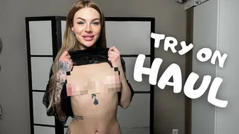 Revealing: Latest [4K] Transparent Try on Haul 2024 #1