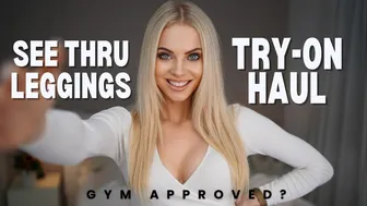 See Thru Leggings Or Gym Approved? Try-On Haul #1