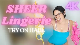 See-Through Try On Haul | Try-On Haul At The Mall 2024 | Micro Bikini Try on haul #1