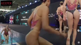 UK - artistic swimming free team final #1