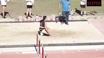 Samira Zarhloul - u23 triple jump #2