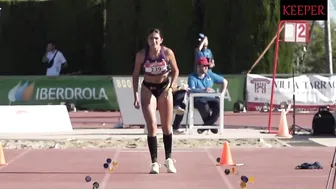 Samira Zarhloul - u23 triple jump #3