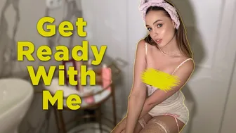 4K Try On Haul | Get Ready With Me | Bathroom routine | Dry Massage | See Through and No Bra #1