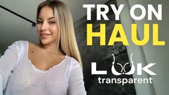 [4K] Transparent Trends | Anny’s Fashion Try-On Haul