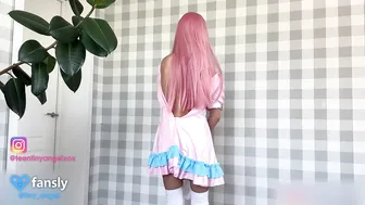 [4K] Transparent Try On with Angel | See-Through Haul 2024 | Cute dress #3