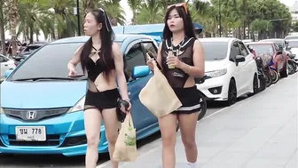 A DAY OF PARADISE ,PATTAYA STREET SCENES,Thailand 2024 #2