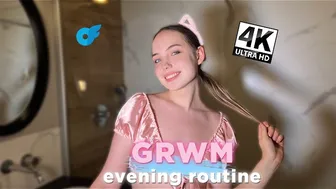 4K Try On Haul | Get Ready With Me | Evening routine | Dry Massage | See Through and No Bra