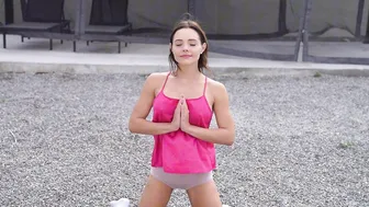 BRIGHT PINK YOGA WITH PIPER PRESLEY #4