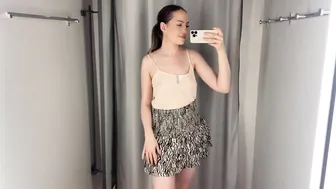 [4K] TRY ON HAUL new transparent fashion clothes with Kate | New evening fashion 2024 #3