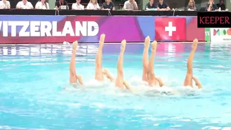 Swiss team artistic swimming preliminaries #3