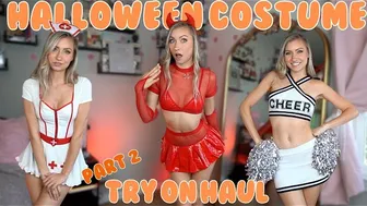 Halloween Costume Try On Haul | SHEIN | Halloween 2024 #1