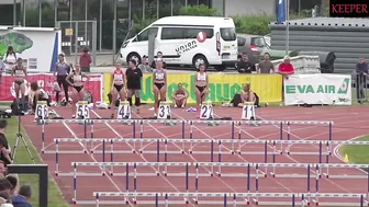 100m hurdles Liese Prokop #2