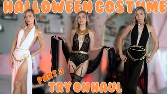 Goddess Halloween Costume Try On Haul | SHEIN | Halloween 2024 #1