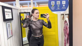 [4K] Transparent Try on Haul 2024 | Transparent try On with Karen | New evening fashion 2 #2