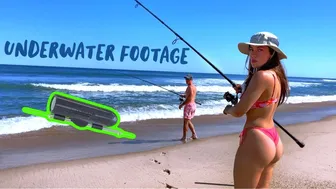 I tossed my Underwater Fishing Camera at the Beach + a Thief Stole our Rods!