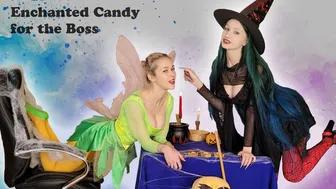 Feeding Enchanted Candy ????to the Boss ????✨ Halloween Special