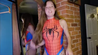 4K HALLOWEEN COSTUME Try-ON Haul with Mirror View! | SEXY Super Hero's and Trending | Sable Heart #2