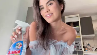 Cleaning my house