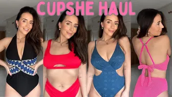 CUPSHE HAUL & TRY ON | swimwear, beachwear & more