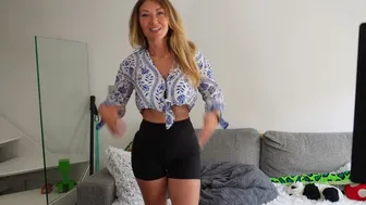 Try on Gym shorts I My fave mini shorts EP 2!