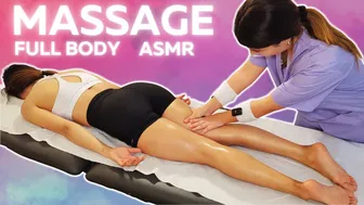 ASMR Female Massage full body - NO TALKING