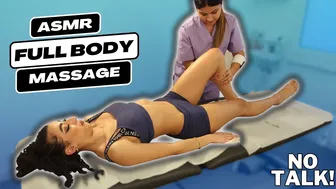 Silent Serenity: Female ASMR Massage Experience