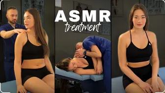 Chiropractic JOINT POPPING: ASMR Techniques for Total Body Relaxation
