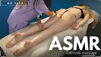 Slow & Deep Tissue Massage: Goodbye Knots & Tension (ASMR No Talking)