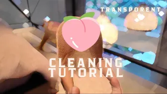 Transparent Bedroom Vibes – Cleaning the Bed with Wowimma